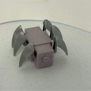 McDonalds Happy Meal Toy 2002 Battlebots‎ Silver Gray Wind-Up Toy.